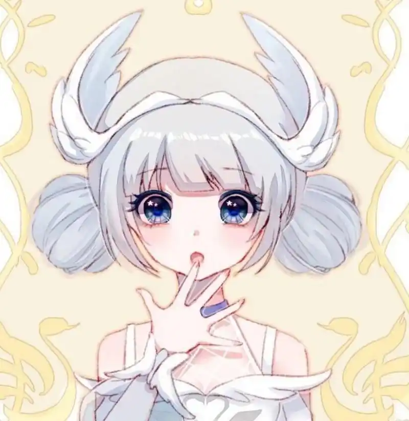 王者荣耀天鹅公主小乔/又萌又可爱女生头像 小乔,要努力变强!