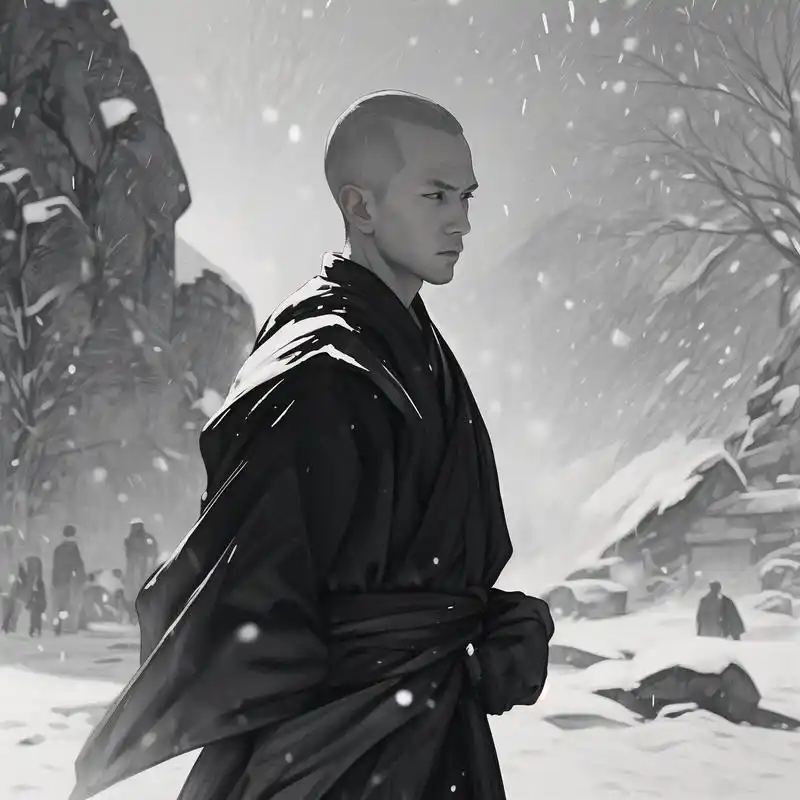 超好看98的和尚头像来了99 哇,好惊艳的和尚头像,感觉我的头像又