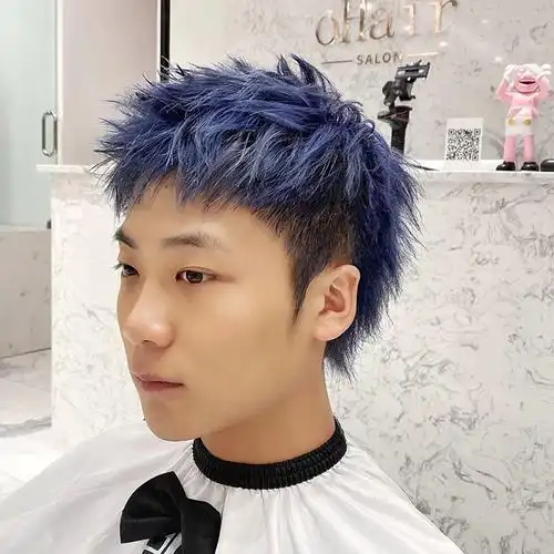 潮男发色染发膏男士专用颜色剂自己染天然植物流行色薄藤粉棕樱花粉