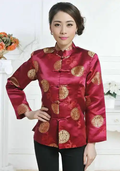 美罗邦春夏款时尚洋气唐装男中老年人长袖外套中式汉服爷爷拜寿中国风