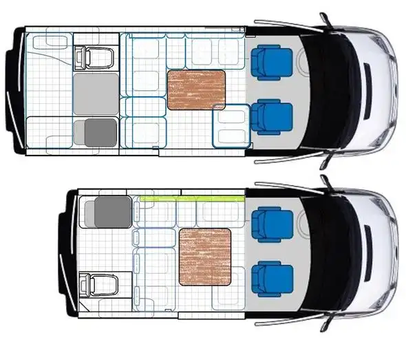 我的b型房车设计简易图
