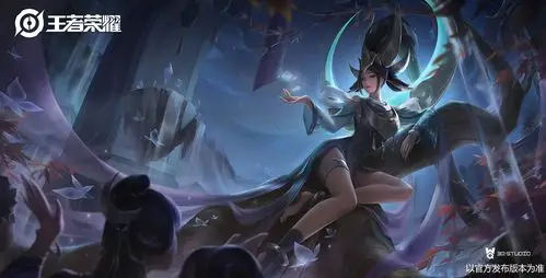 《王者荣耀》女娲朔望之晖皮肤以及绘制过程 _ 叁乔居 _ 哔哩哔哩相簿