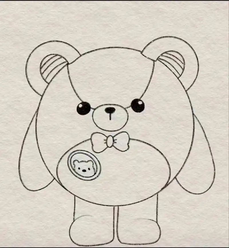 我画的仔仔熊