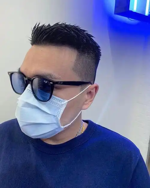 男人m字发际线别乱剪发型