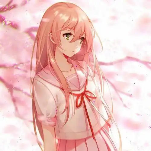 粉色系的小姐姐