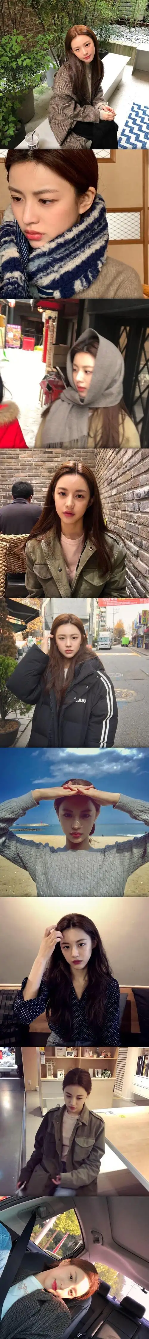 韩国美女高允真ins:goyounjung#画册模特推荐