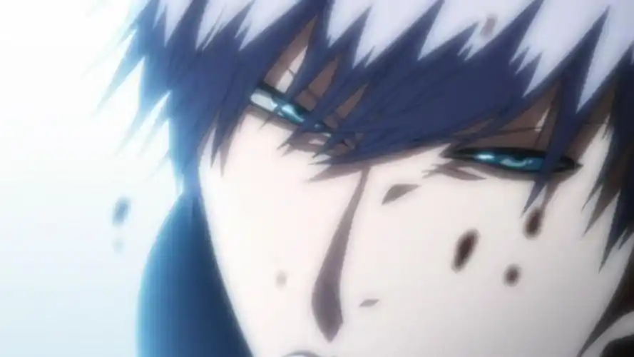 市丸银睁眼了,,帅!