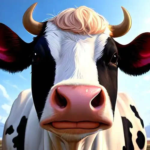 卡通牛头像图片大全