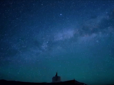 西藏星空西藏星空夜空gif动图_动态图_表情包下载_soogif