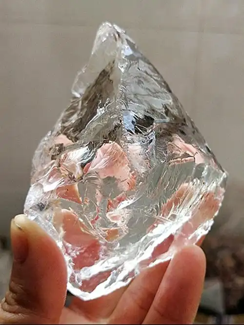 白水晶水晶纯天然原石大块毛料原料原矿雕刻练手摆件