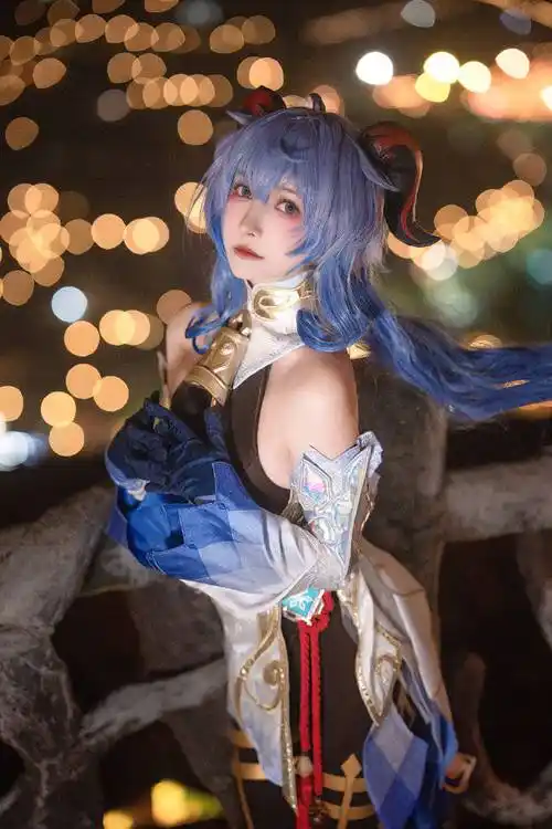 cos:原神甘雨cosplay正片16p-超级小禾儿_伊喵_白嫖_部落