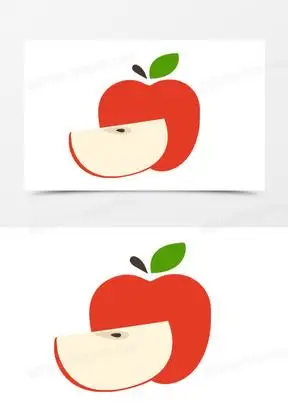 苹果 果篮240苹果卡通矢量素材370卡通电脑图标素材