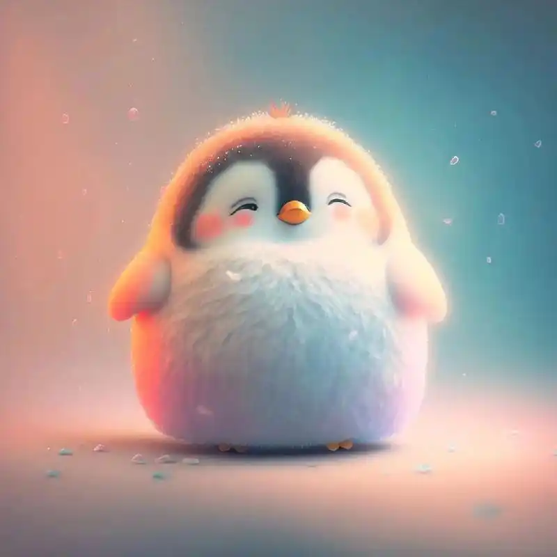 萌萌的qq企鹅来了