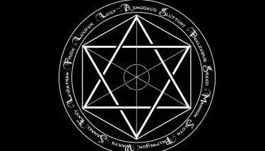 倒五芒星 - 堆糖,美图壁纸兴趣社区