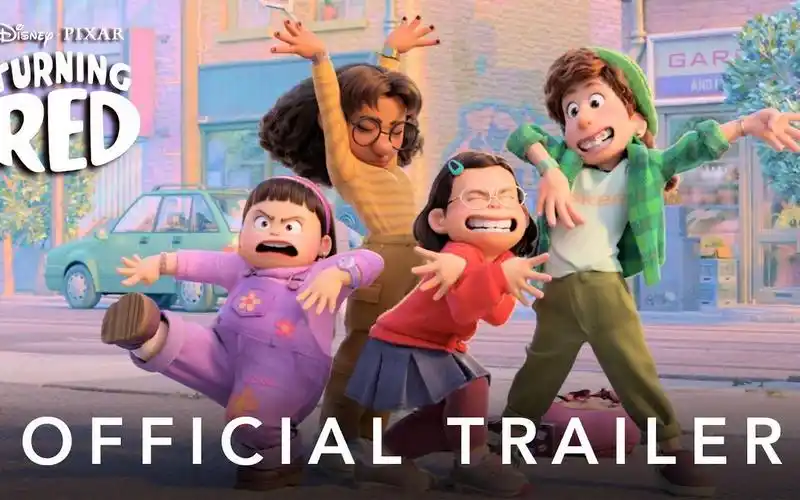 中英皮克斯动画电影青春变形记turningred发布正式预告迪幻字幕组