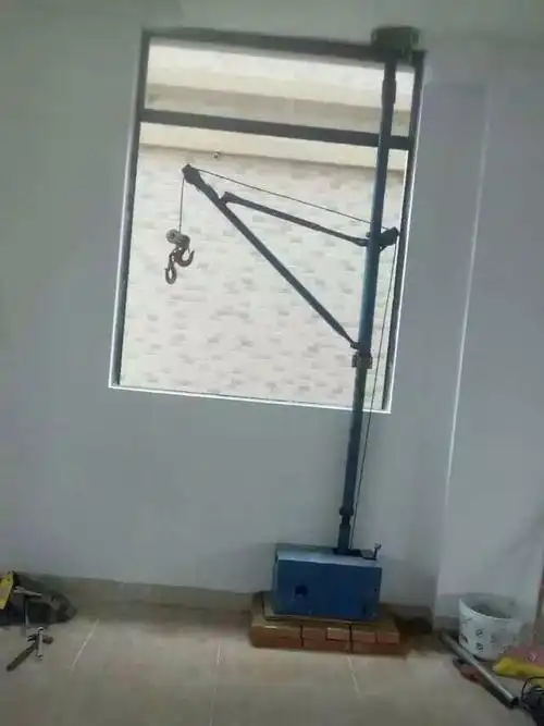 220v家用楼房室内吊运机 便携式小吊机室内装修吊料