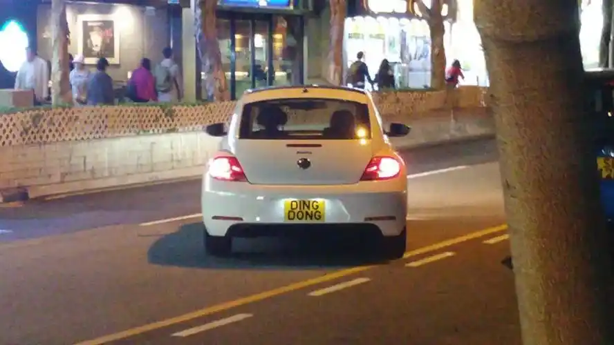 香港趣怪车牌大赏香港人的门面不是豪车而是车牌