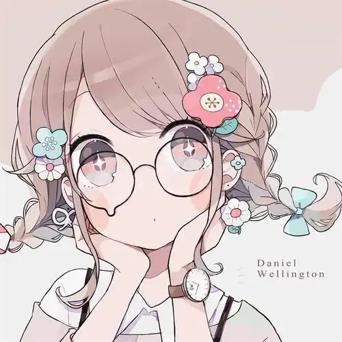 插画图片人物动漫少女,超可爱的少女插画图片大全