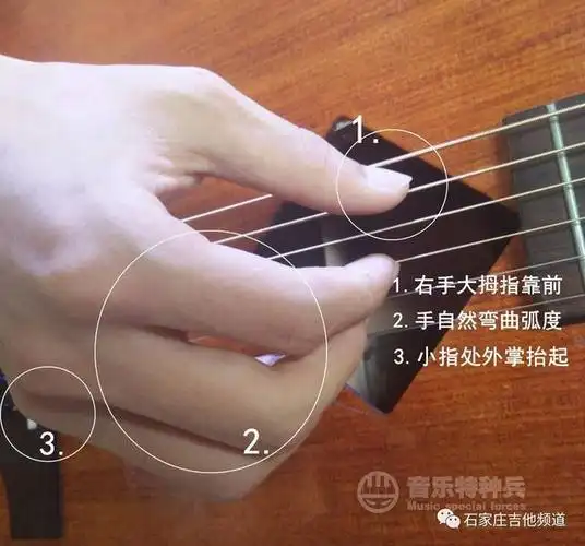 吉他初学者左右手的正确手势及和弦转换练习技巧