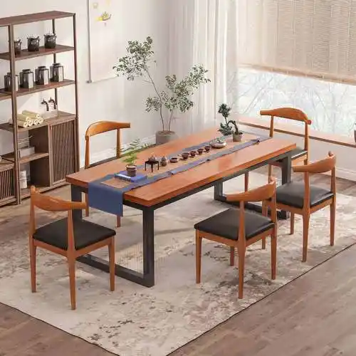 茶桌椅组合一桌五椅现代简约家用客厅小茶台新中式泡茶桌大板茶桌