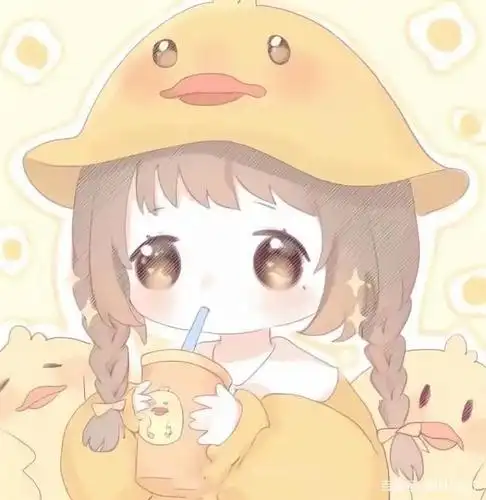 可爱卡通女生头像 像个孩子