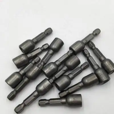 钻尾丝自攻螺丝手电钻风批内六角加长强磁套头批头8/9/10mm套筒