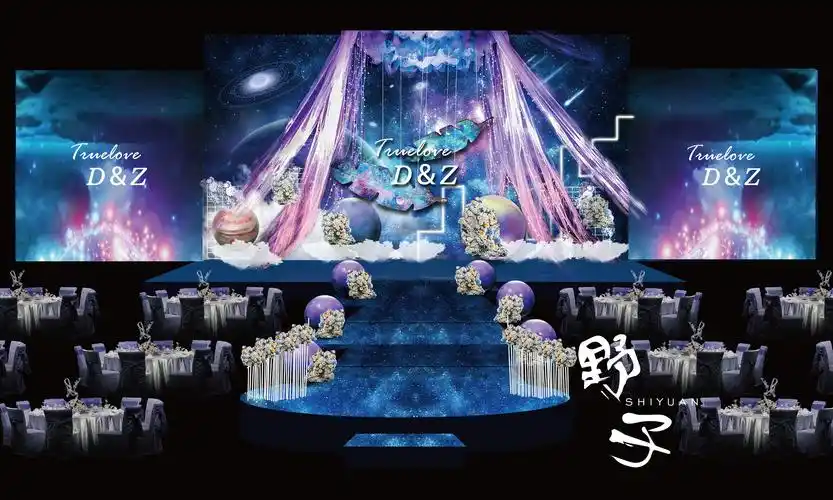 婚礼宴会设计效果图(2017-2018年)|空间|舞台美术|shiyuan野子 - 原创