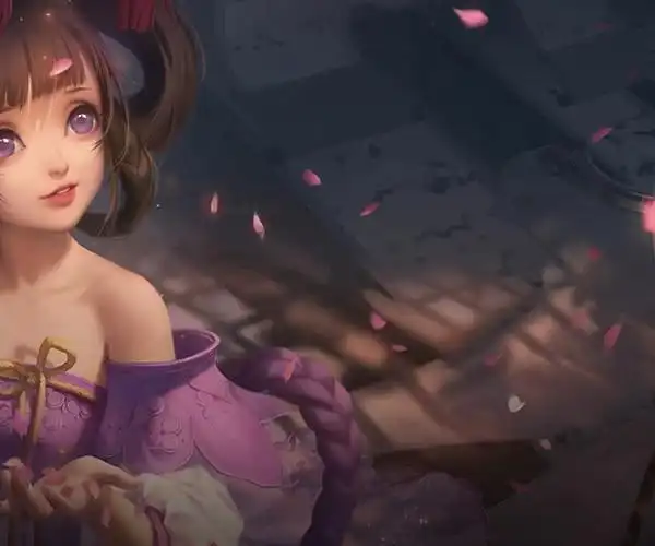 王者小乔的最新皮肤丁香结出来了手感特效对得起这价啊太美了