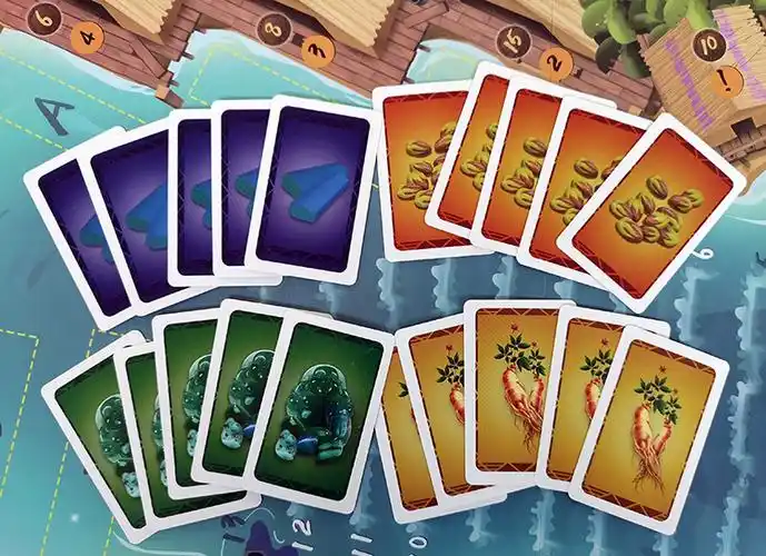 桌游马尼拉桌面游戏卡精装中文版经营成人欢乐休闲桌游卡牌