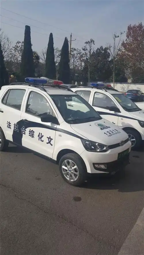 大河新能源多辆执法车交付助力偃师执法建设