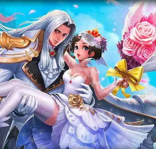 小乔和周瑜的情侣皮肤