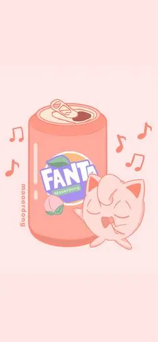 少女心壁纸 - 饮料插画cr:猫二冬插画 素材 ins 韩系 可爱 简约 手绘