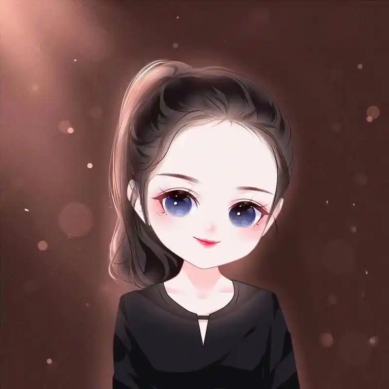 短发女生长发女生高马尾女生卡通头像 96我是画师小小 96每天更新