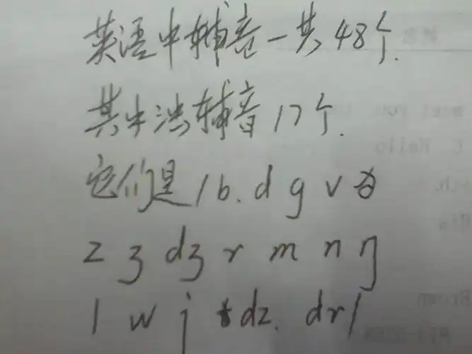 请问老师,浊辅音有哪些?