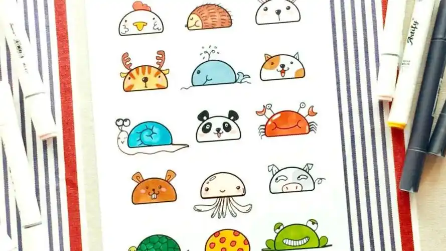 半圆形可以画什么东西简笔画半圆形的东西有哪些简笔画