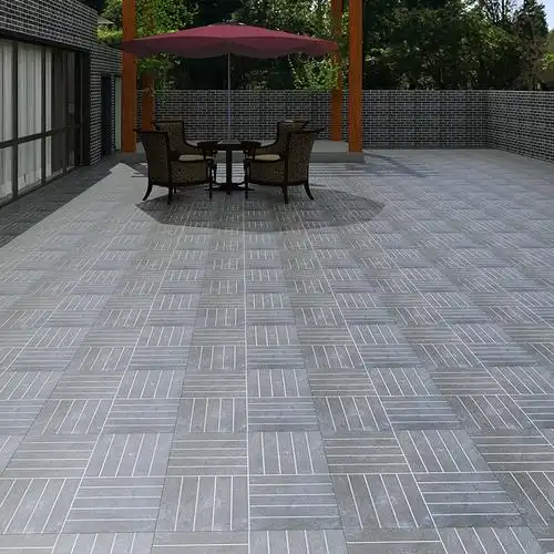 仿古地砖室外院子防滑防冻农村庭院地面铺砖别墅入户瓷砖花园阳台佛莲