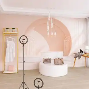 3d母婴店直播带货背景墙壁纸童装服装店直播间墙纸轻奢石膏线墙布