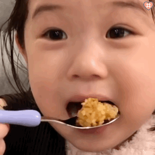 萌娃金雪表情包动图