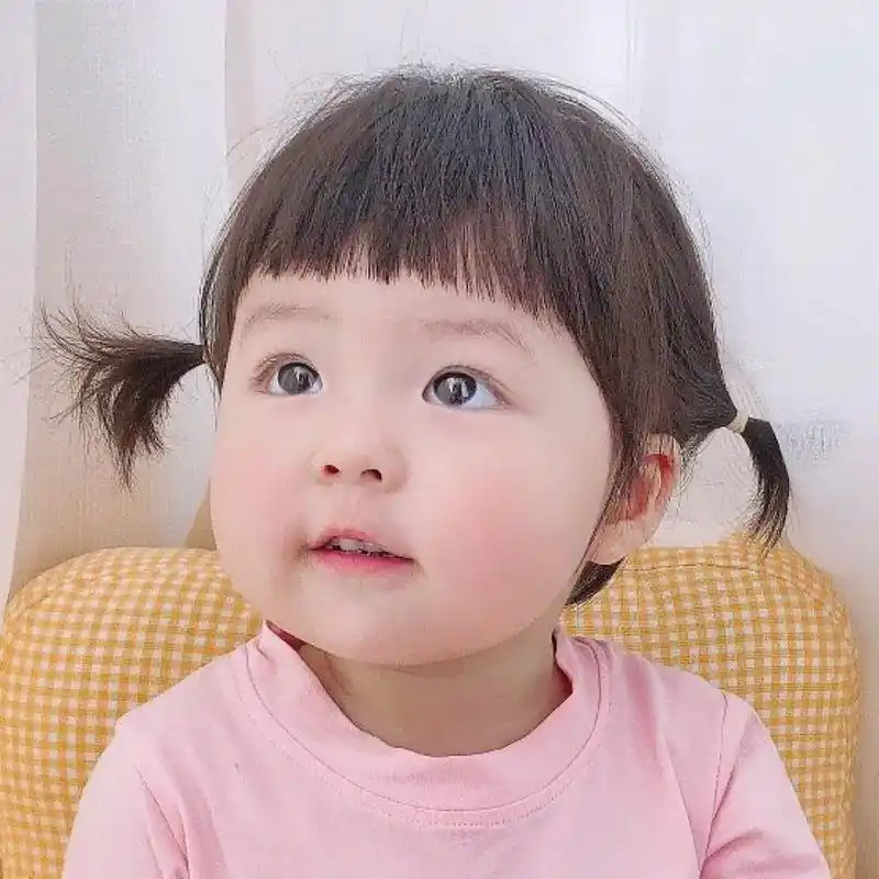 这也太可爱了吧,太适合做头像了#萌娃头像 #你怎么这么可爱 #丸子妹