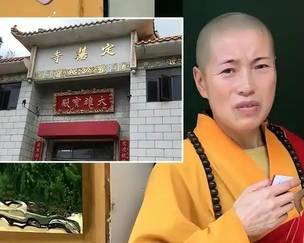 她白天在寺庙当住持虔诚诵经,晚上戴假发,穿黑丝,出入各大夜场