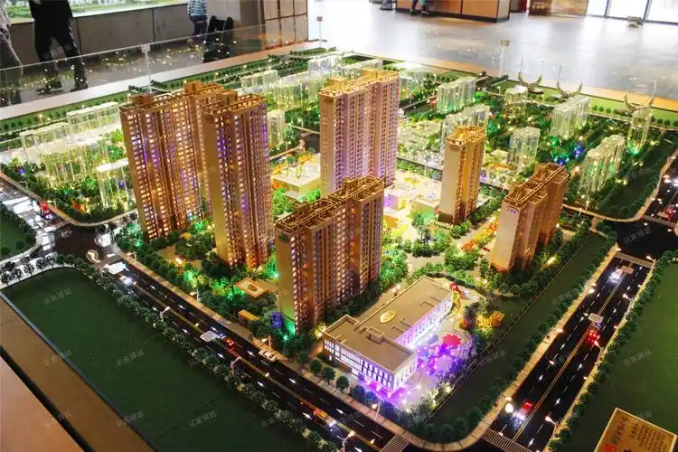 朗诗里程沙盘图