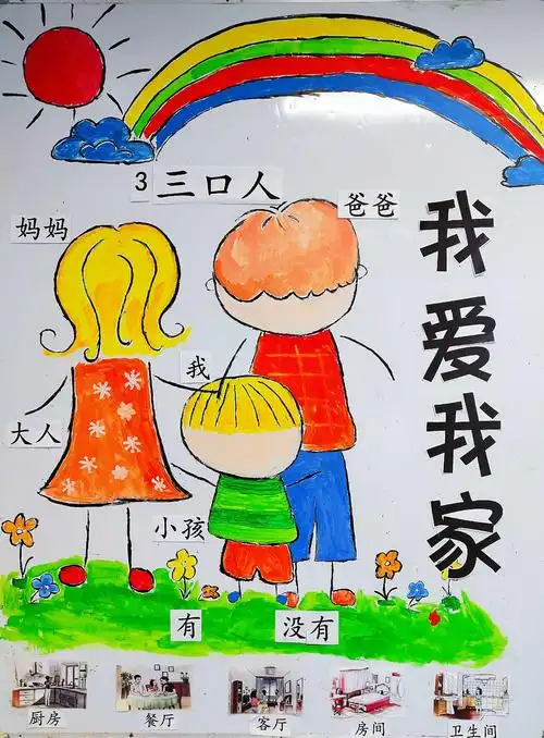 我爱我家——星星班12月主题活动