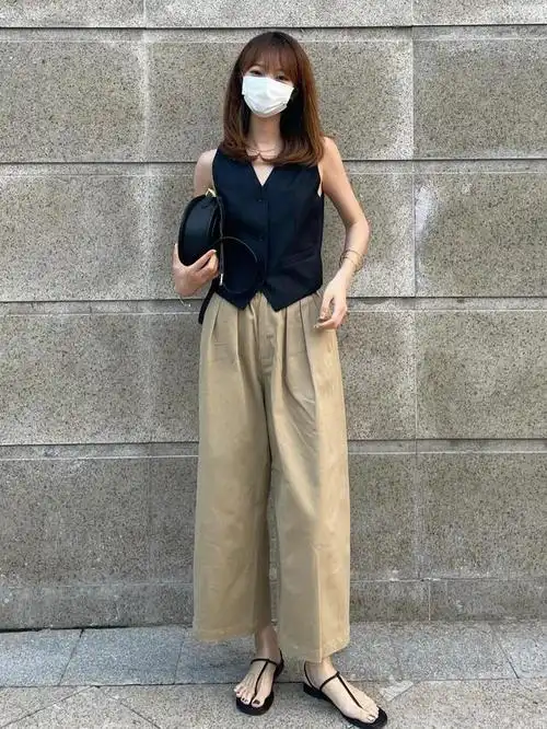 夏天穿阔腿裤,真的太太太舒适高级了!