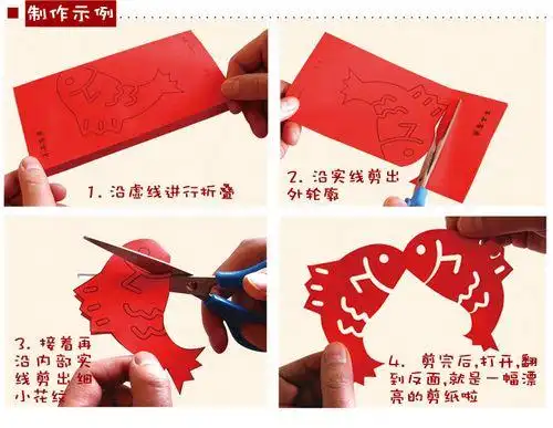 《快乐剪纸》红梅的美篇幼儿园剪纸活动的制作剪纸活动流程图怎么写
