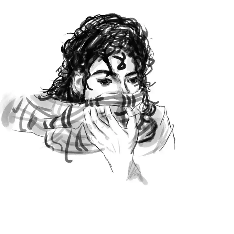 指绘速写#画世界 #简笔画 #迈克尔杰克逊 #米津玄师  - 抖音