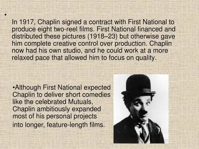 卓别林英文简介ppt