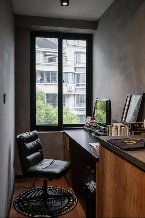 这次给大家分享装修主题:他家新房装修工业风格,水泥灰墙面太个性了