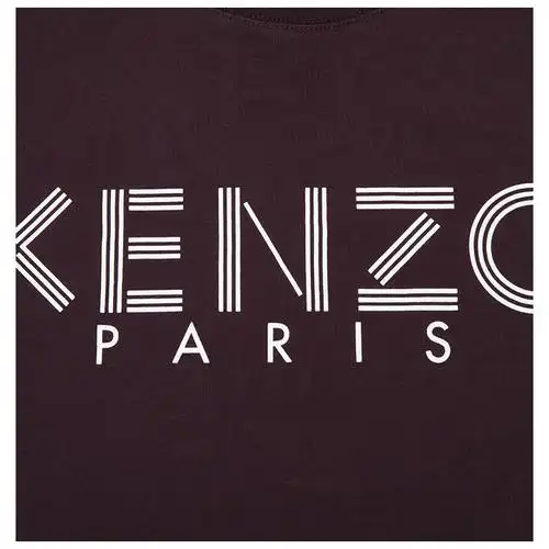 kenzo/高田贤三纯棉材质logo字母装饰男士短袖t恤