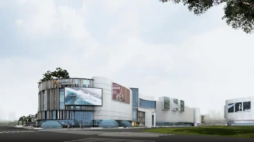 锦绣清城购物广场效果图疫情长期存在,且防控措施越来越严格;整体