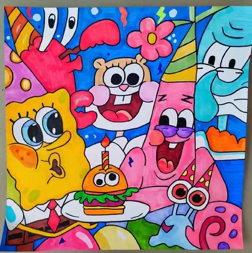 马克笔绘画##画画的日常